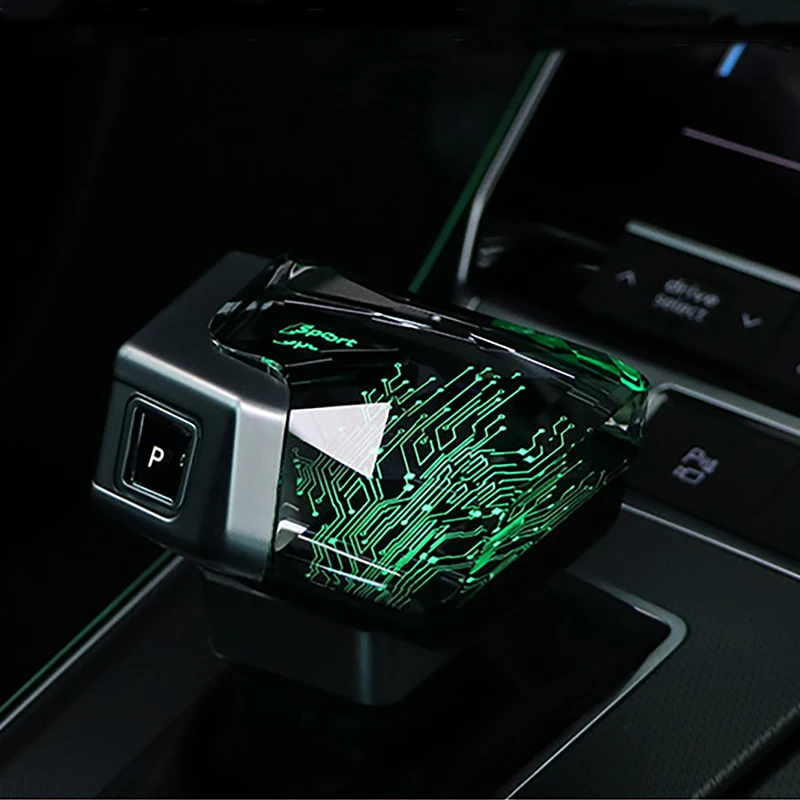 

Хрустальная ручка переключения передач, 64-цветный светодиод, подходит для Audi A4/A5/S4/S5/RS4/RS5/A6/A7/S6/S7/RS6/RS7/Q5 Crystal Gear Head