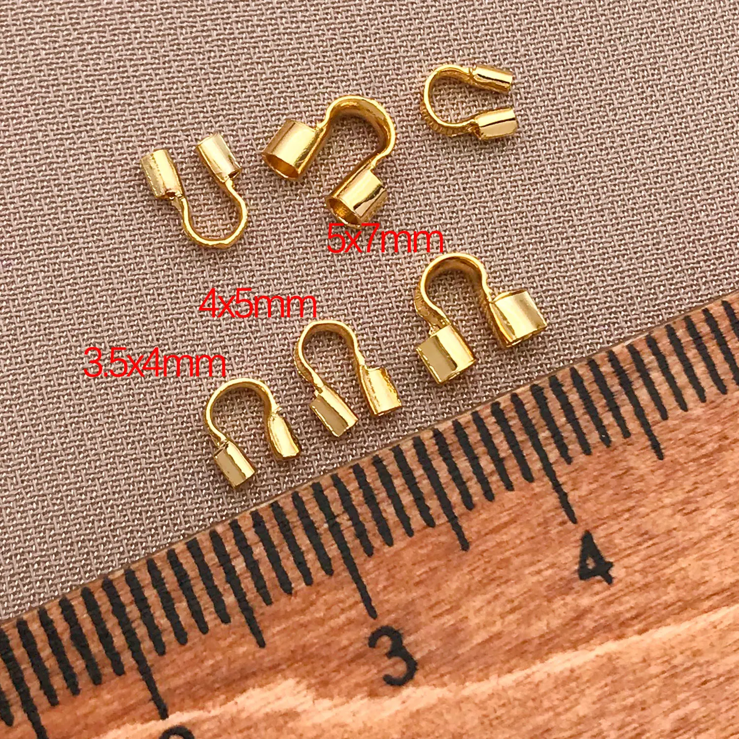 Mix 20pcs 18K Copper Plated Real Golden Thick Silvery U-Shaped Horseshoe Closure Buckle, DIY Bracelet Jewelry Making Accessories image 3