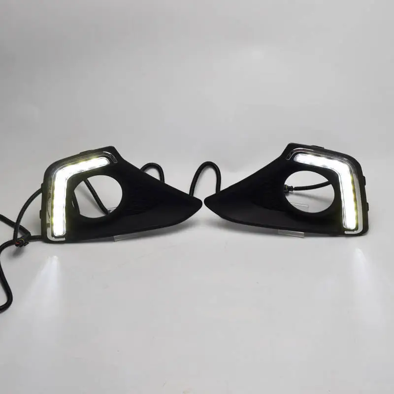 

SAAR для Hyundai GRAND I10 2013-2015 Автомобильные дневные ходовые огни DRL Автомобильные фары