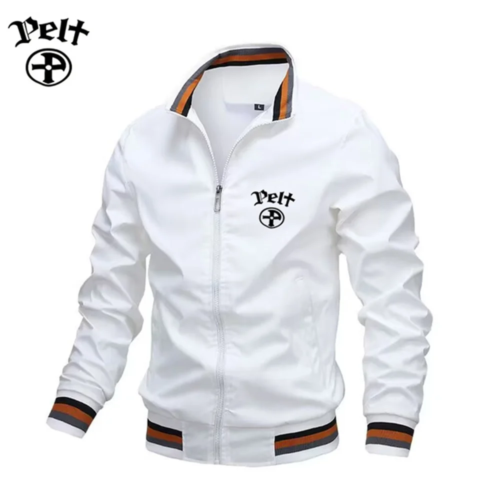 PELT Golf Clothing Spring Men's and Women's Windproof Sunscreen Tops Fashion Hoodie Leisure Outdoor Sports Jacket