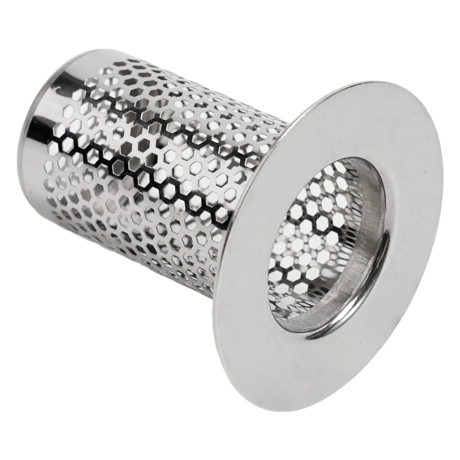 

Brand New Drain Strainer Sink Filter Hair Catcher Replacement Rust Resistant Stainless Steel Basket Waste Plug