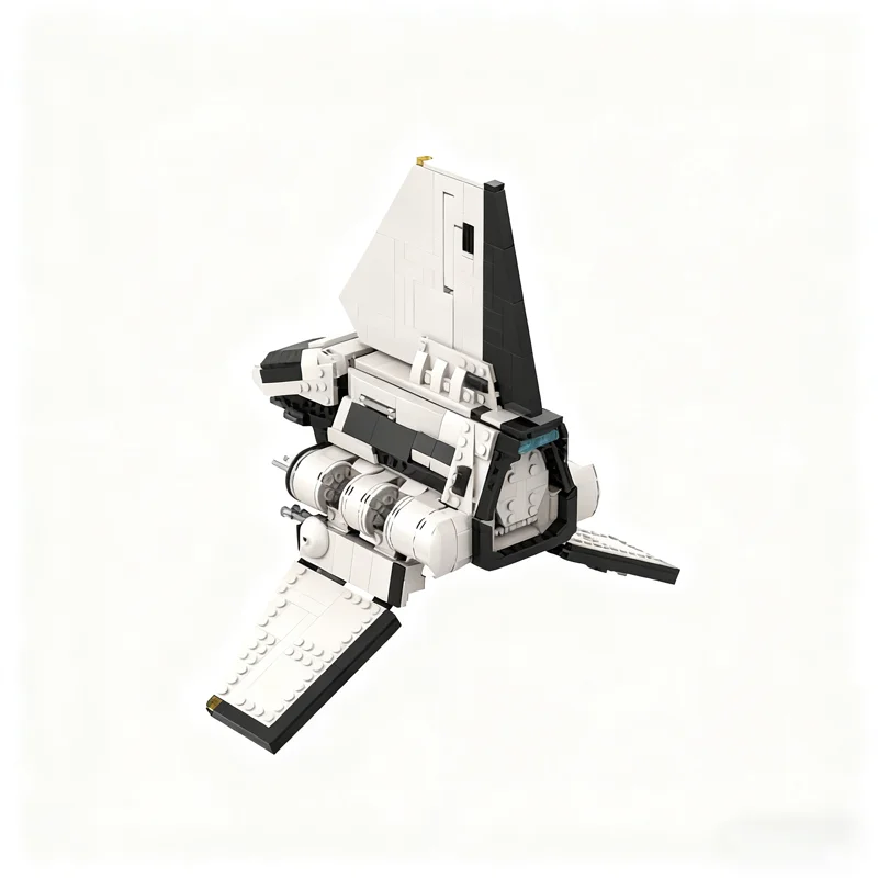 958 pçs moc isb shuttle conjunto modificação estrela batalha modelo blocos de construção arquitetura presentes natal brinquedos idéia tijolo crianças
