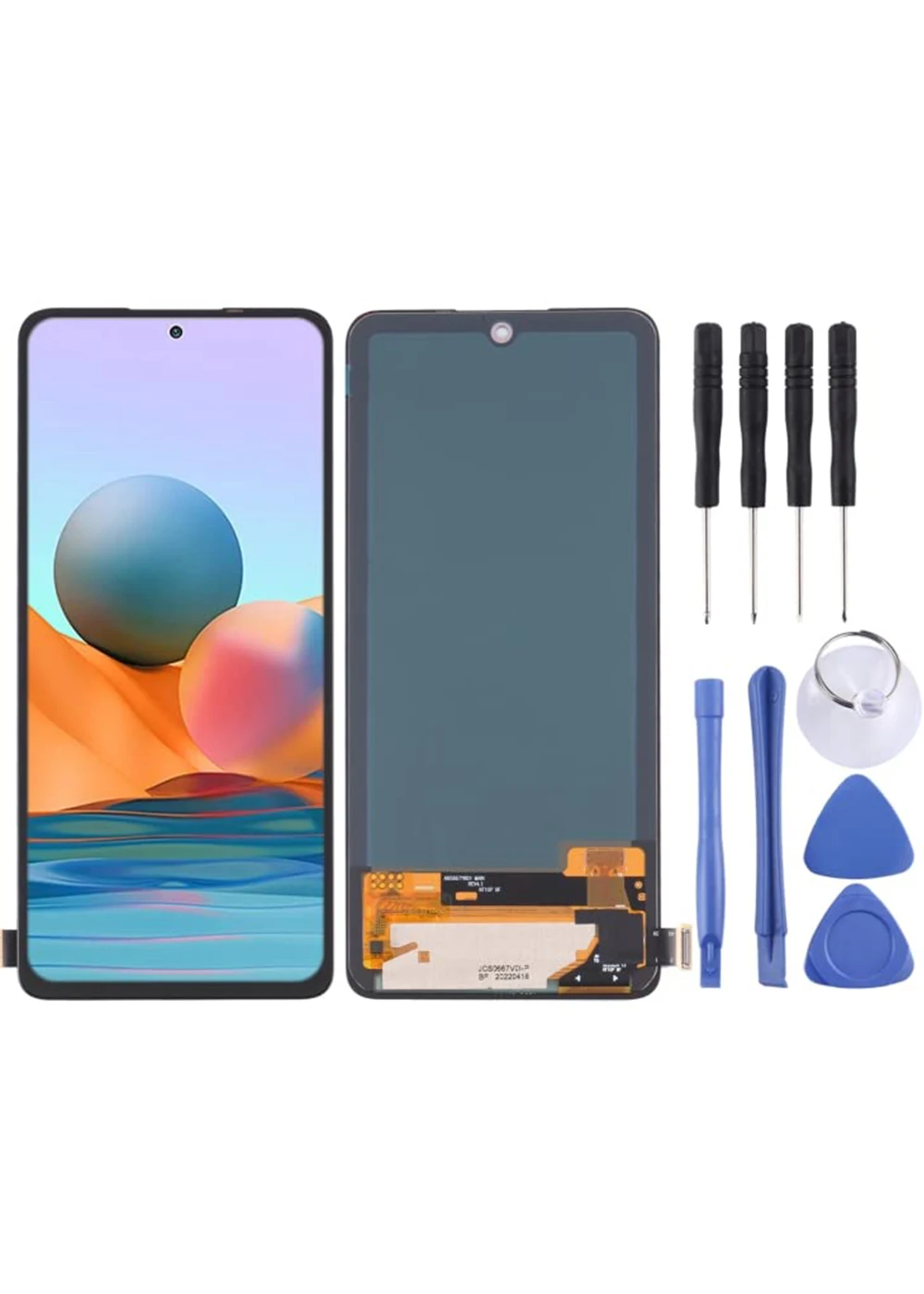 OLED LCD Screen And Digitizer Full Assembly No Frame For Redmi Note 10 Pro 4G / Redmi Note 10 Pro/Redmi Note 10 Pro Max AMOLED