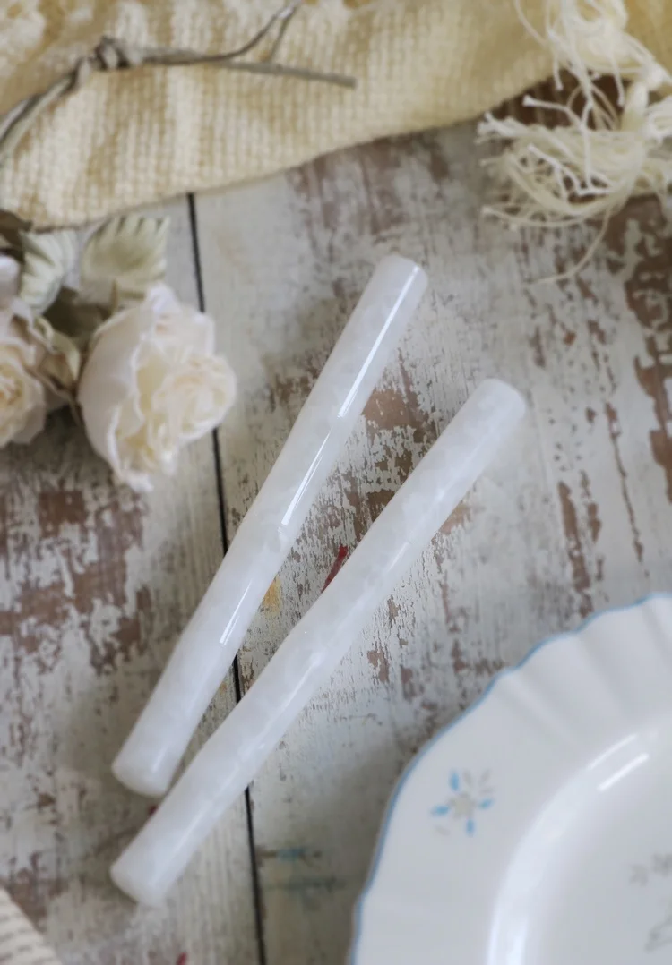 2023 Under The Snow/Blood War Handmade Glass  Dip Pen Celluloid Color Ink Test INS