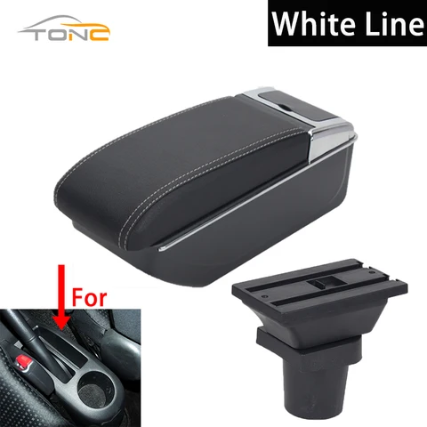 Для Toyota Yaris 2005, 2006, 2007, 2008, 2009, 2010, 2011, автомобильный подлокотник с подстаканником, внутренняя модификация, автомобильные аксессуары