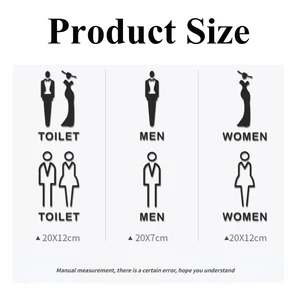 3D-Akrilik Malzeme, Kapı, Etiket, Etiket, Siyah-Altın-Ev, Otel ve Halka açık yerler için dekorasyon Akrilikteki isimlerin ilk 10 satışı-no. 7