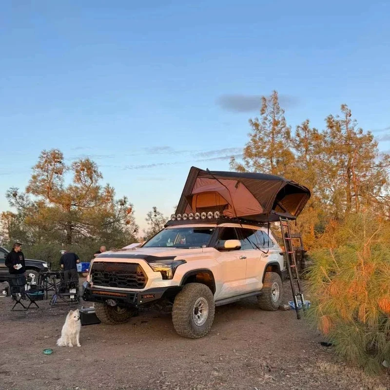 

Автоматическая алюминиевая палатка для кемпинга на крыше автомобиля 4x4