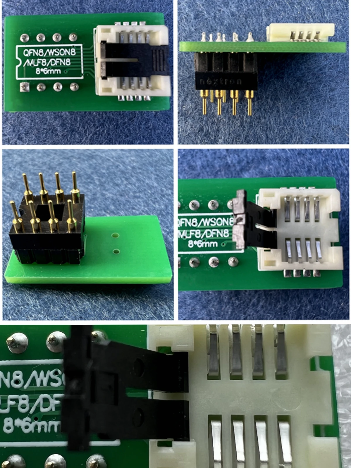 QFN8 MLF8 MLP8 WSON8 SON8 8060 8*6mm adapter gniazdo IC gniazdo BIOS flash najwyższej jakości, wyprodukowane na tajwanie — zdjęcie 2