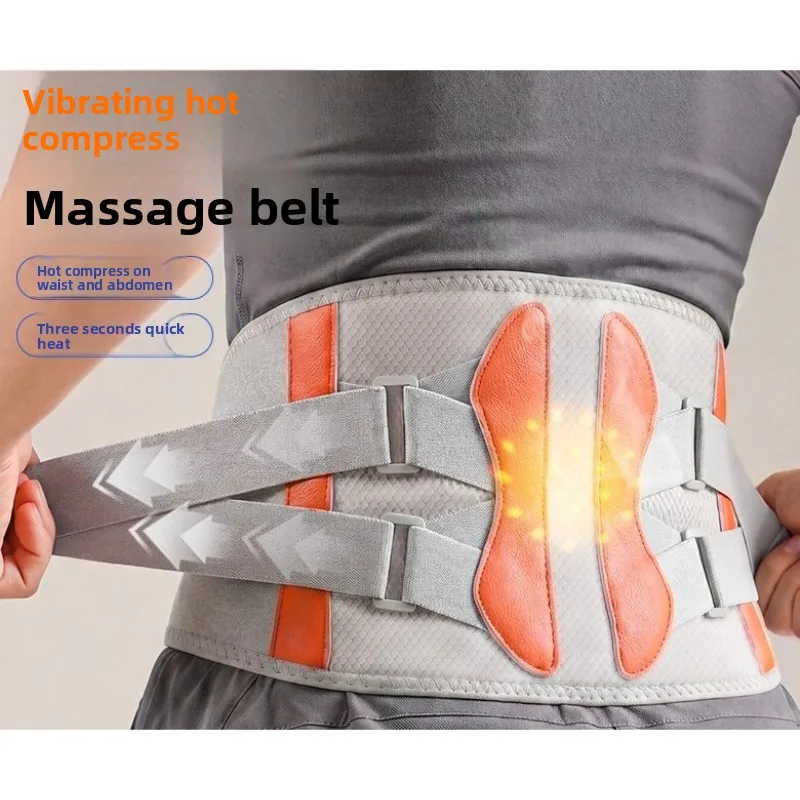Heated Waist Belt, Warm Massager with Multiple Functions To Relax , Portable and Easy To Carry，Waist Support，Sports Safety