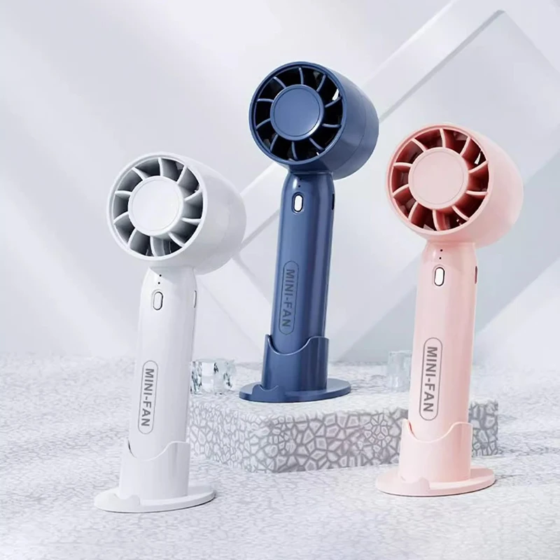 Мини-электрический вентилятор, портативный турбовентилятор, трехскоростной портативный настольный кондиционер двойного назначения с скоростью ветра для кемпинга