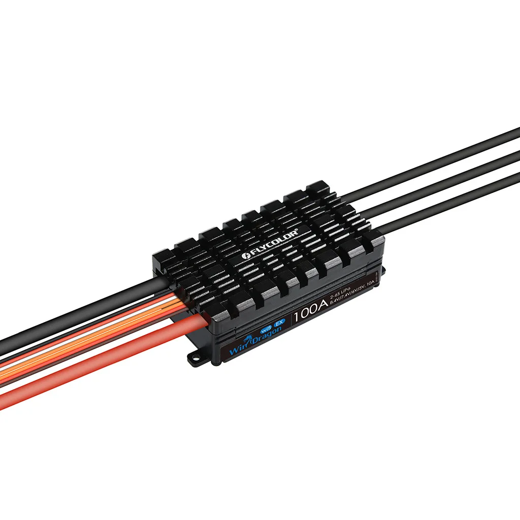 Yunlong series model aircraft ESC 100A EX 10A BEC 2-6S supports Wifi mobile APP parameter adjustment