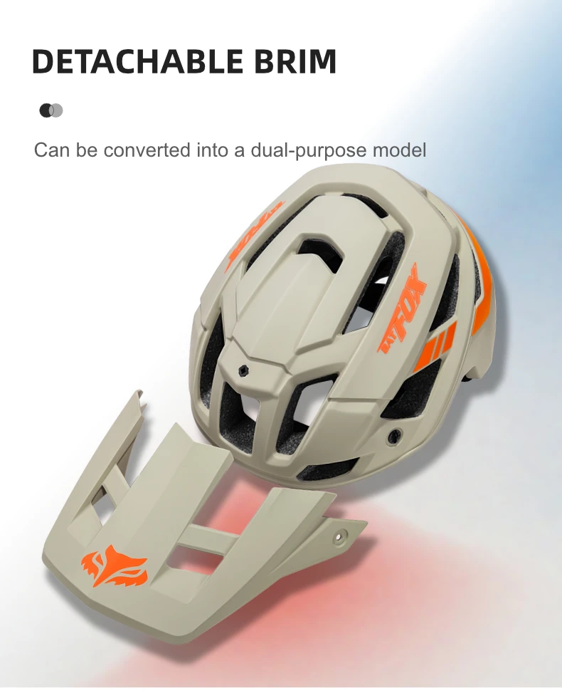 BATFOX 2025 Premium MTB-Fahrradhelm, leicht, bequem, zum Radfahren, herausnehmbare Polsterung, sichere Halteung, Belüftung, Fahrradhelme – Detail 8
