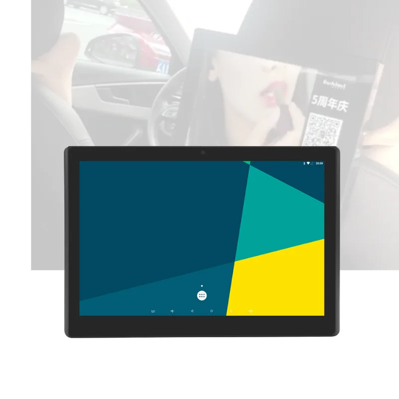 

Factory 10.1 Inch LCD Touch Display DC Car Power WiFi 3G 4G LTE GPS Android Tablet Car for Business Advertising Taxi Headrest
