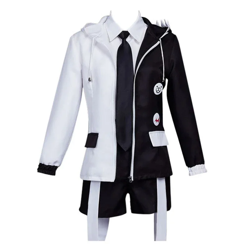 Anime Monokuma Cosplay Costume Game Danganronpa V3 Killing Harmony Halloween Comic-Con Unisex Customize Size Outfit