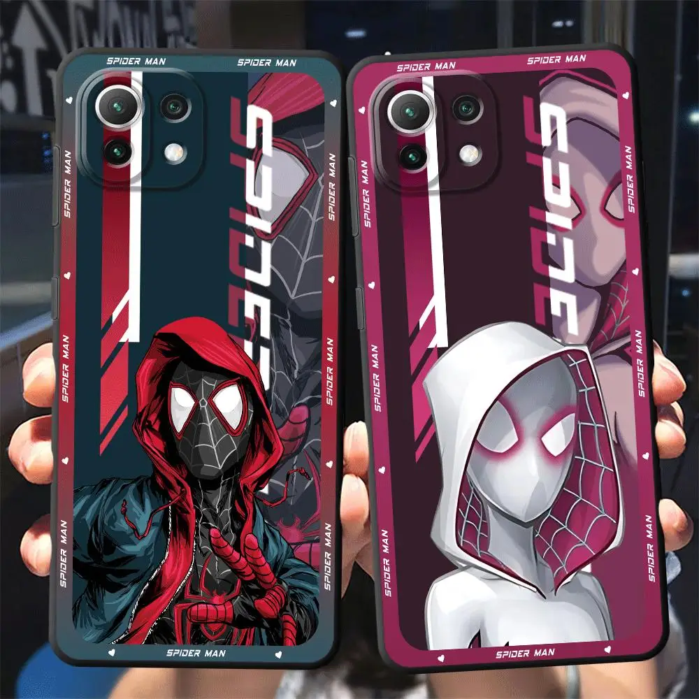 Marvel spiderman gwen Phone Case for Xiaomi Mi 9T 11 Lite 11T 12 12X 12T Pro 13 Pro 13 Lite 13 Ultra Cover