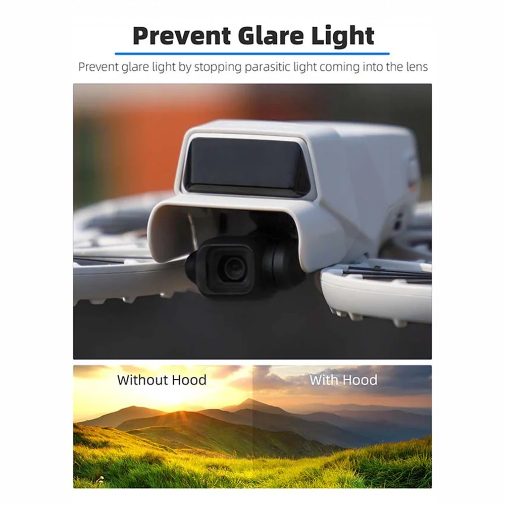 FLIP 렌즈 후드 짐벌 보호용 눈부심 방지 렌즈 경량 차양 커버 액세서리