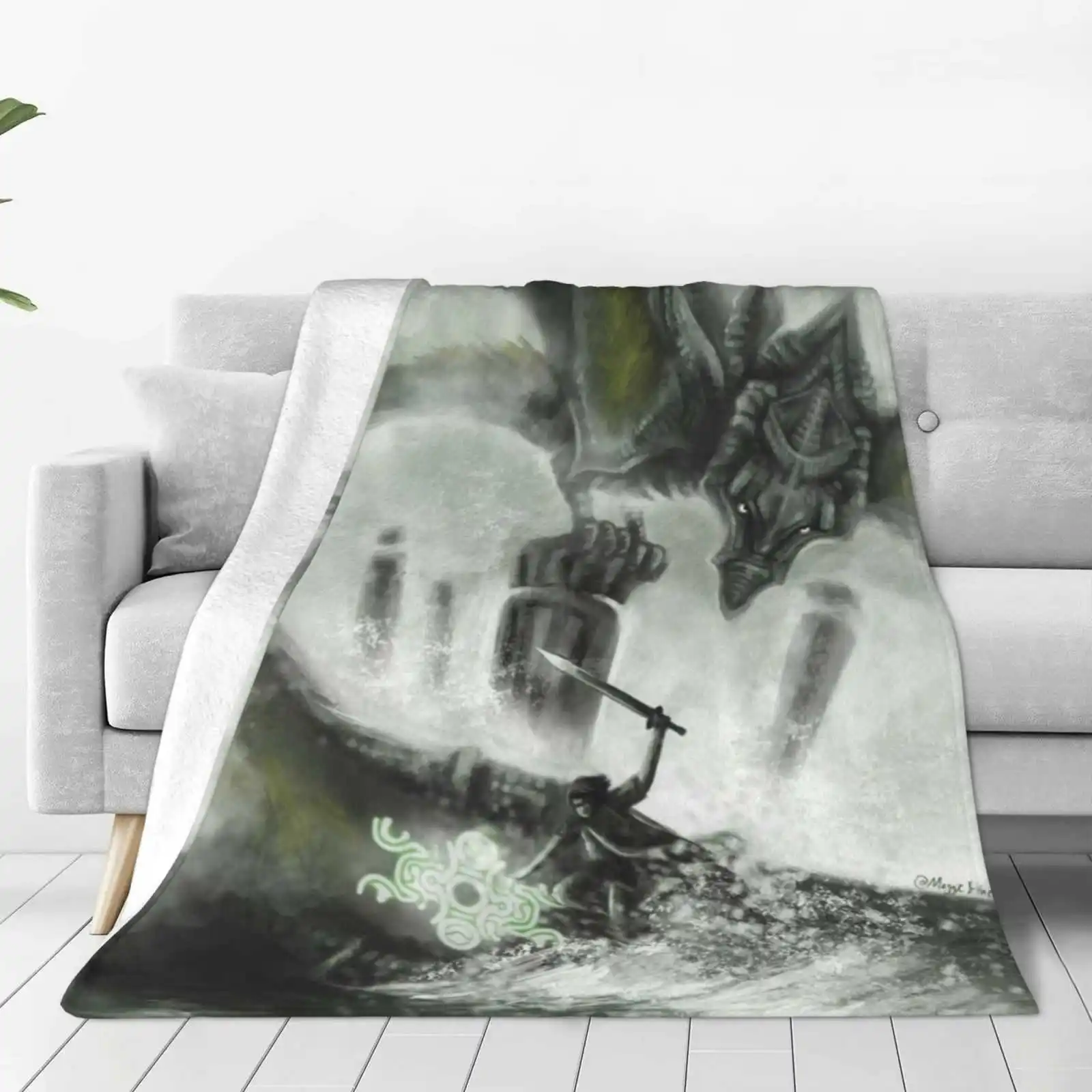 Avion-Shadow Of The Colossus Air Conditioning Soft Blanket Shadowofthecolossus Shadow Of The Colossus Avion