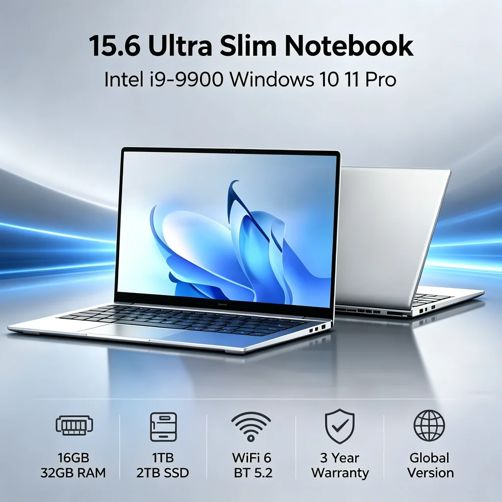 �y�Z�[�����z�V�^15.6�C���`�m�[�g�p�\�R�� Intel Core i9-9900 32GB RAM 2TB SSD �Q�[�~���OPC �����^ �I�t�B�X�E�w�K�p�R���s���[�^�[ Windows 11 Pro 1920*1080 HD