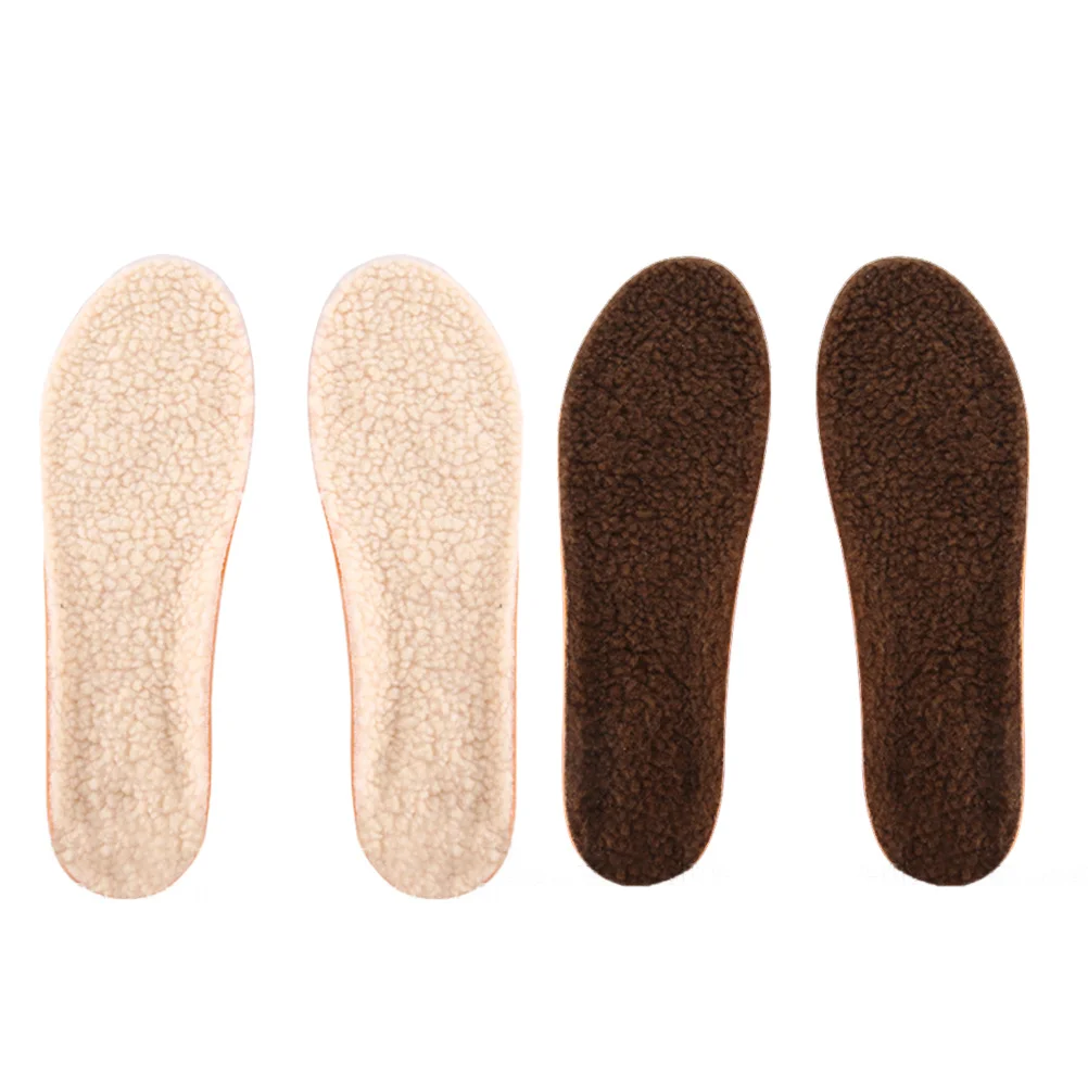 1 pçs palmilhas quentes 37-39 almofadas de sapato grosso inverno almofadas de cuidados com os pés sweatproof anti-odor palmilhas esportivas ferramenta de cuidados com os pés