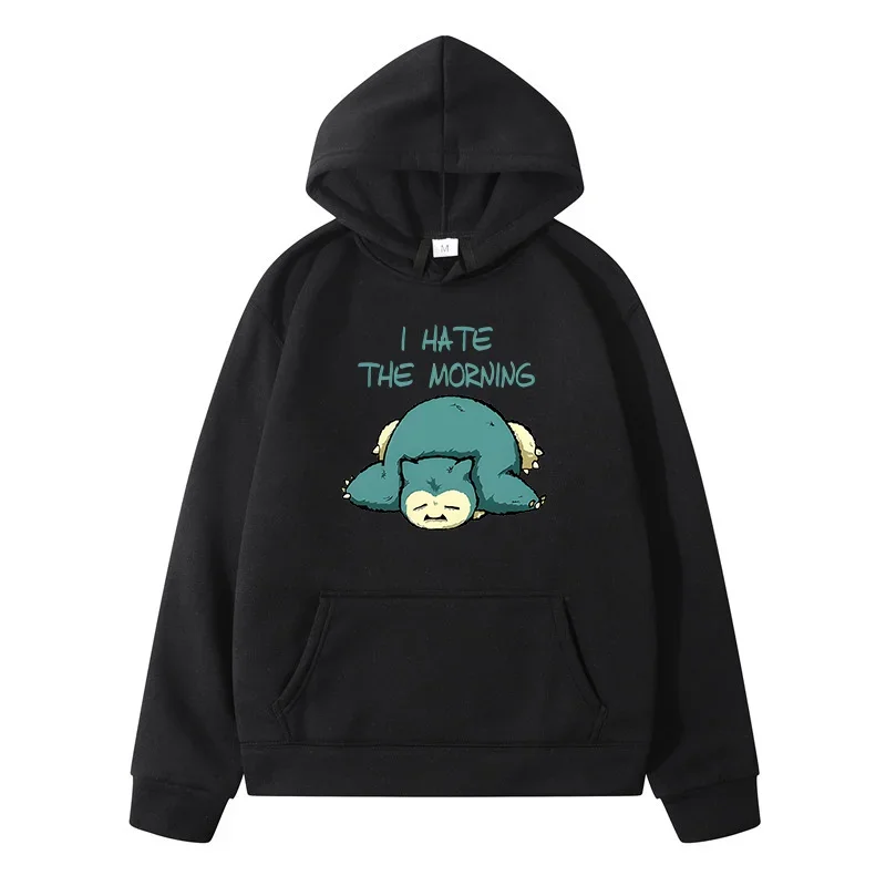 

I Hate The Morning Y2k New in Sweatshirts Men's Sweat-shirt Sweatshirt Hoodies Mens Clothes Hoodie Sweater Men Harajuku