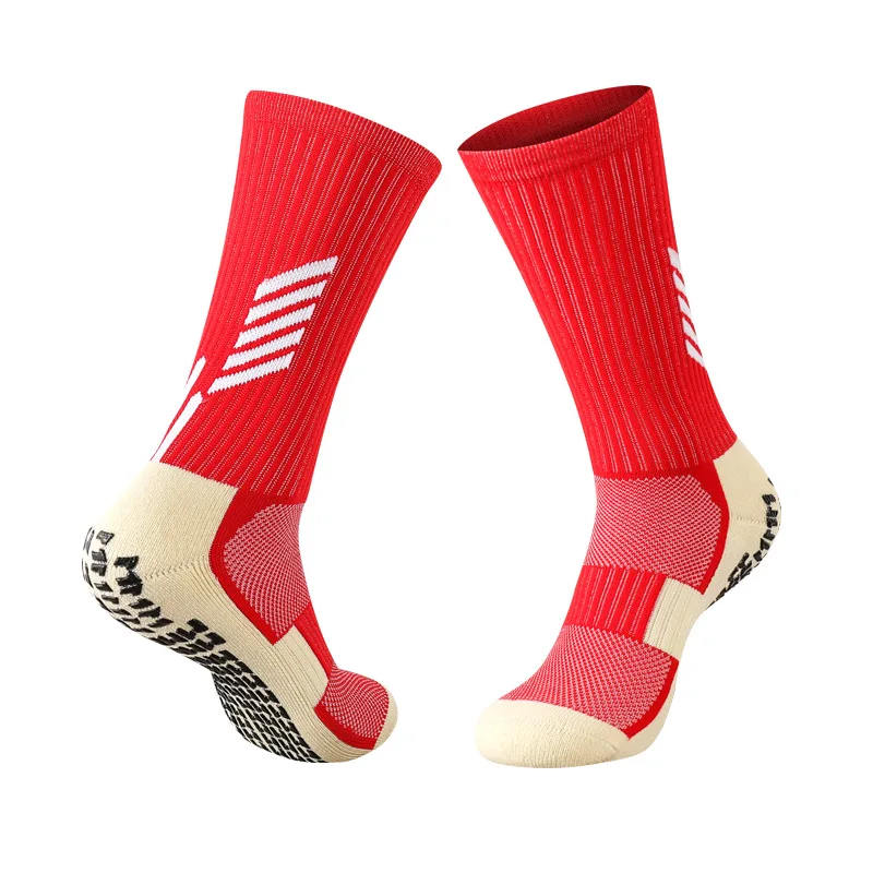 Anti Slip Soccer Socks Adults Youths Kids Good Quality Athletics Sports Grip Sock Non Slip Football  Hockey Socks Extra Size