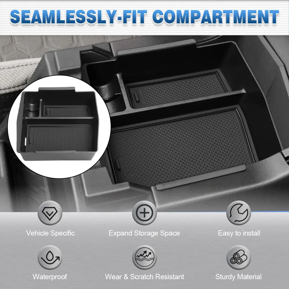 

Car Armrest Storage Box Center Console Armrest Tray For Subaru Forester 2024 2025 LHD Auto Interior Accessories