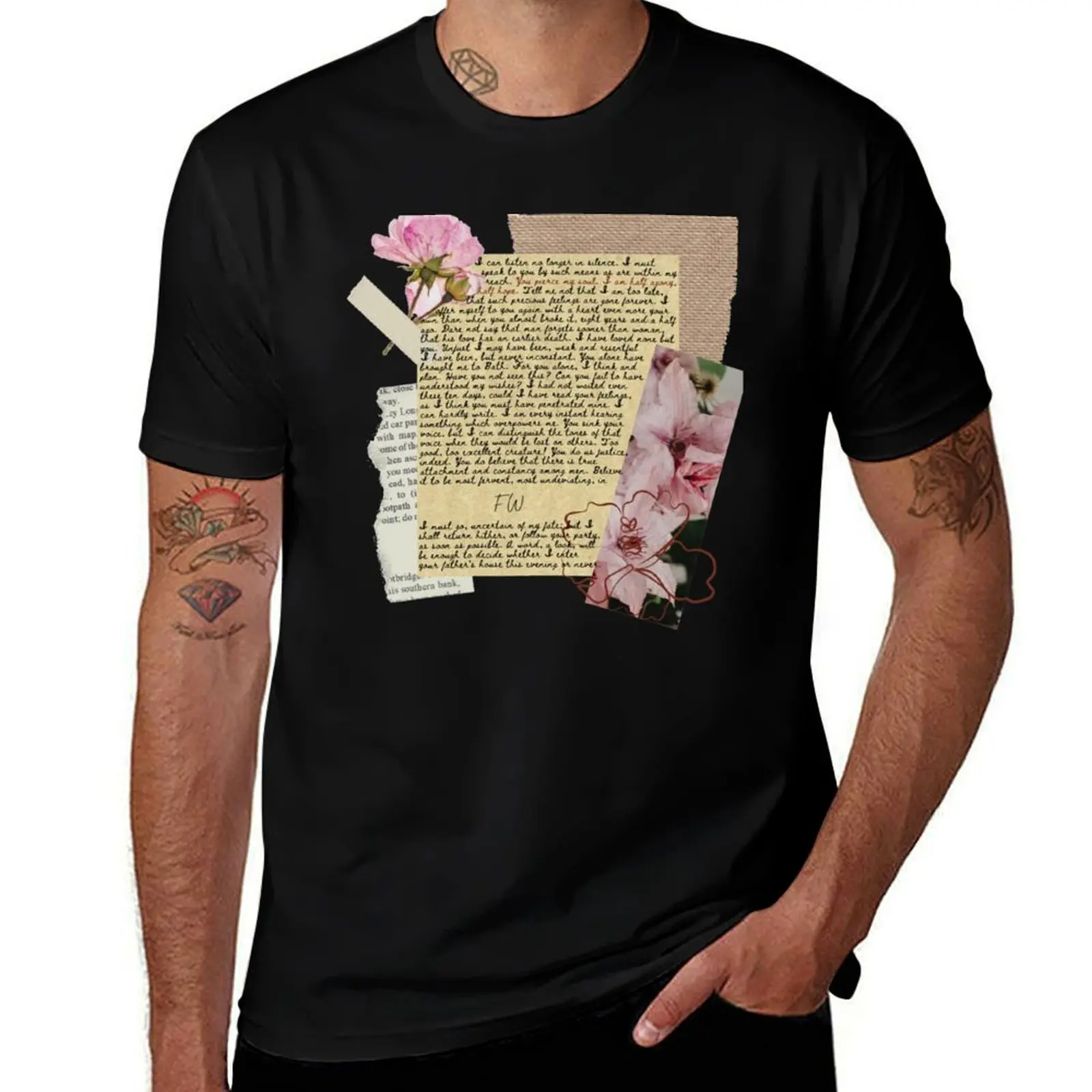T-shirt Persuasion, Wentworth_s Letter, T-shirt pour les vacances et les activités de plein air
