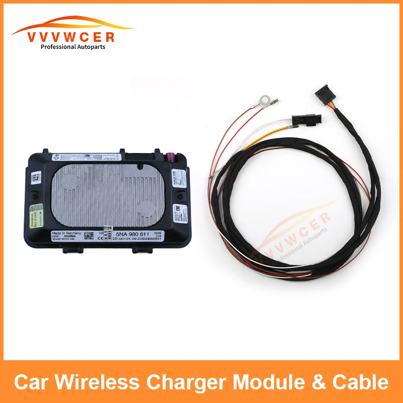 Original For VW Volkswagen Golf 7 7.5 Tiguan L PASSAT B8 Wireless Charger Module 5NA 980 611 B 5NA980611