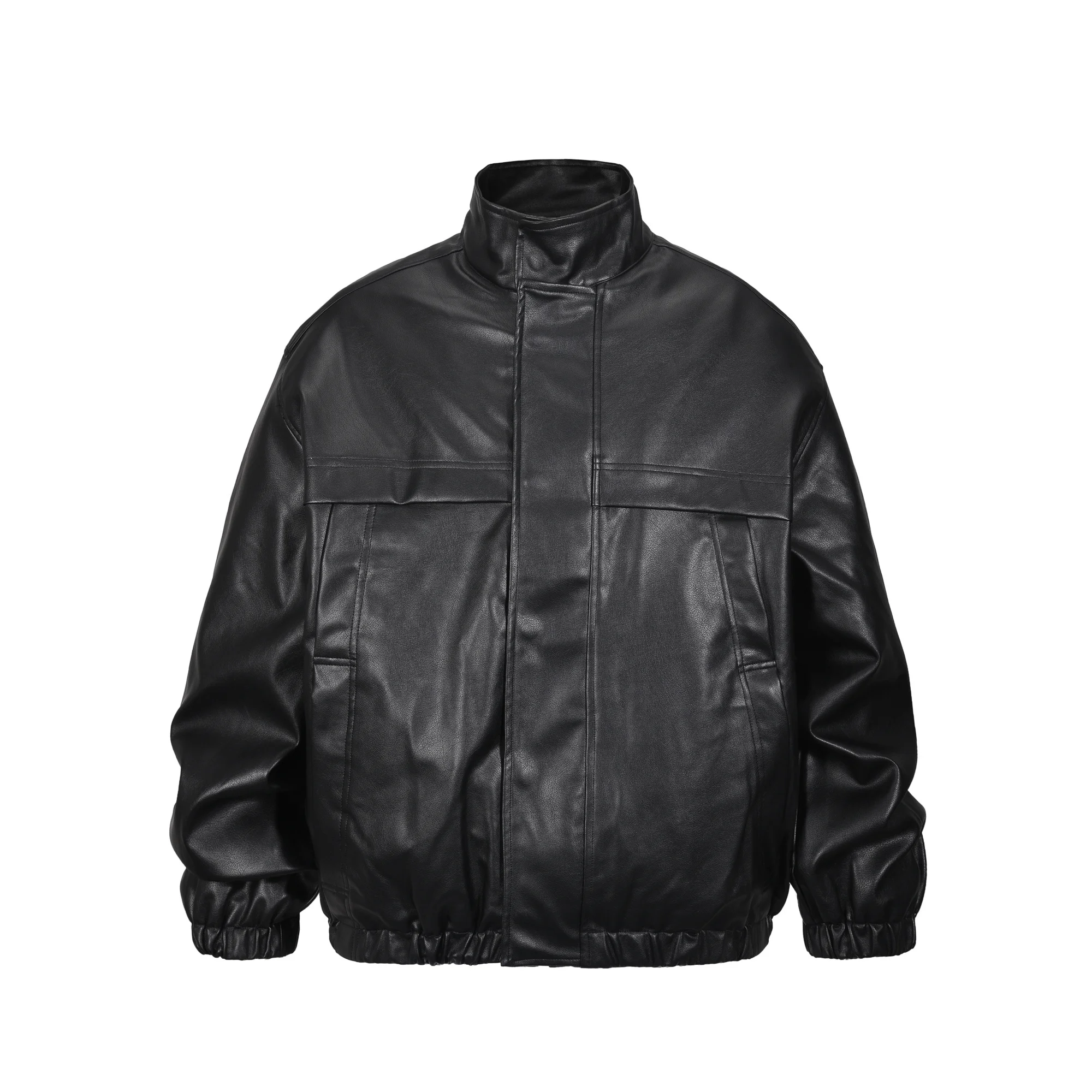 

Yao Fashion Cortex Кожаная куртка Элитный бренд Высокое качество Повседневная уличная одежда Ретро High Street Oversize Куртка унисекс для мужчин