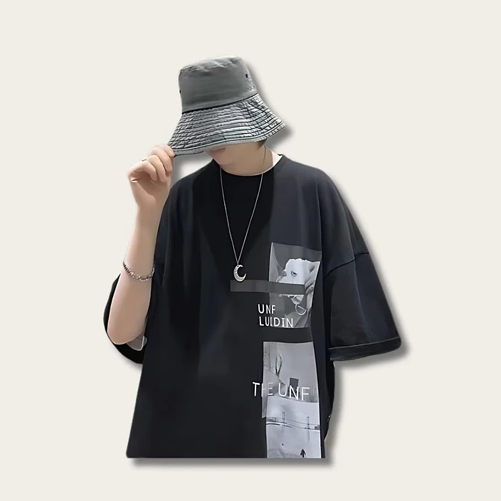 

Самые модные топы в 2025 году: высококачественные футболки с объемным принтом и экзотическими стилями, Super Cool N38