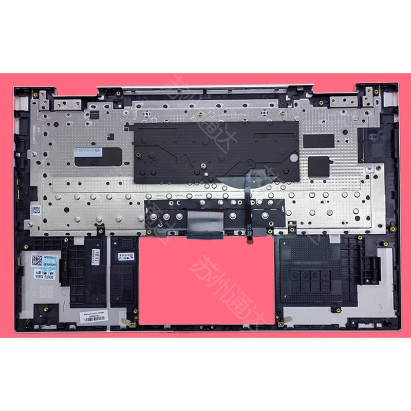 pp For HP Envy 15-EW 15-EY Laptop Keyboard Palmrest with Backlit Silver N09669-001