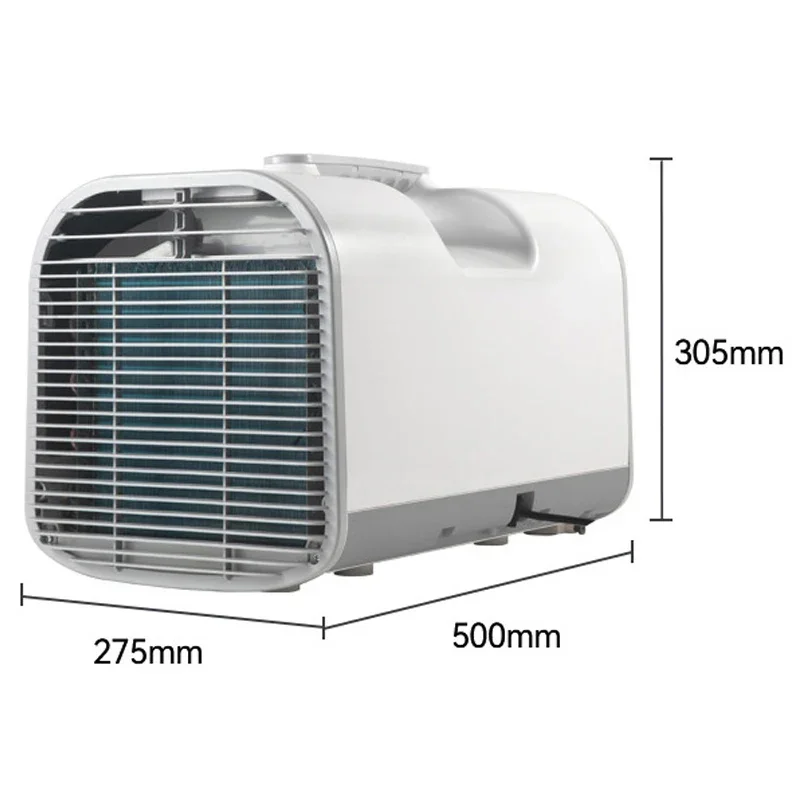 Mini climatiseur mobile pour la maison, compresseur de camping en plein air, installation gratuite, refroidisseur d'air portable pour pièce, 220V, 50Hz, 280-440W