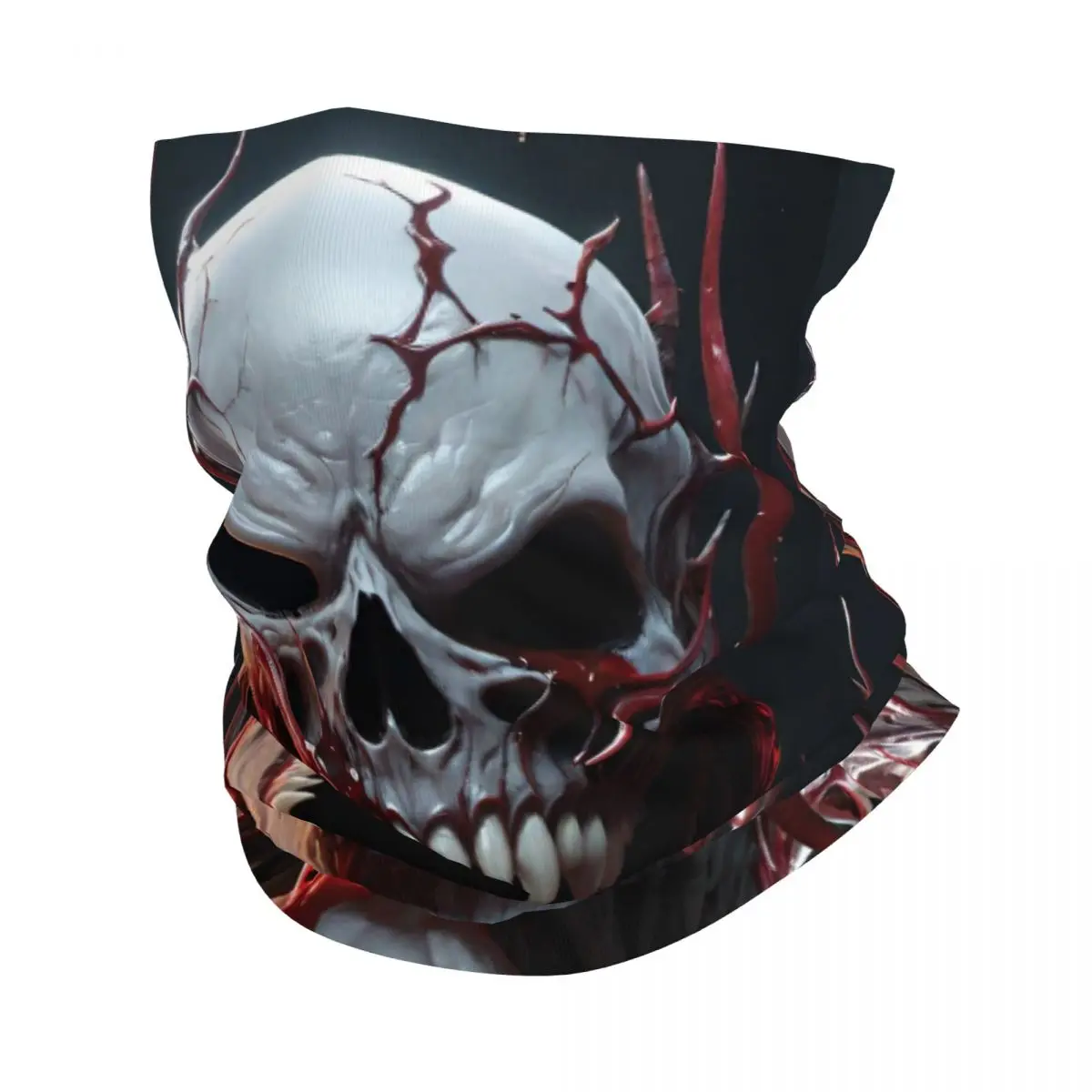 

Skull Bandana Neck Gaiter Printed Balaclavas Mask Scarf Warm Cycling Outdoor Sports Unisex Adult All Season