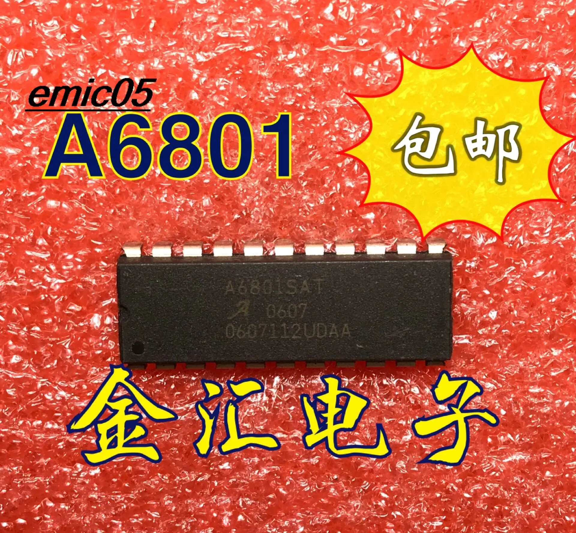 10pieces Original stock A6801SAT   22 DIP-22