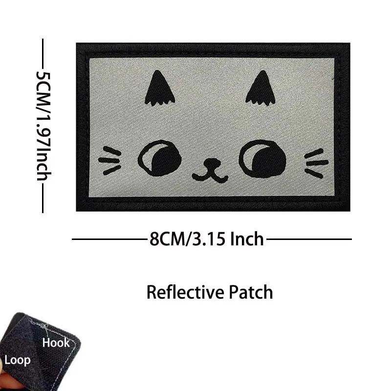Cartoon Patches Hook and Loop Applique