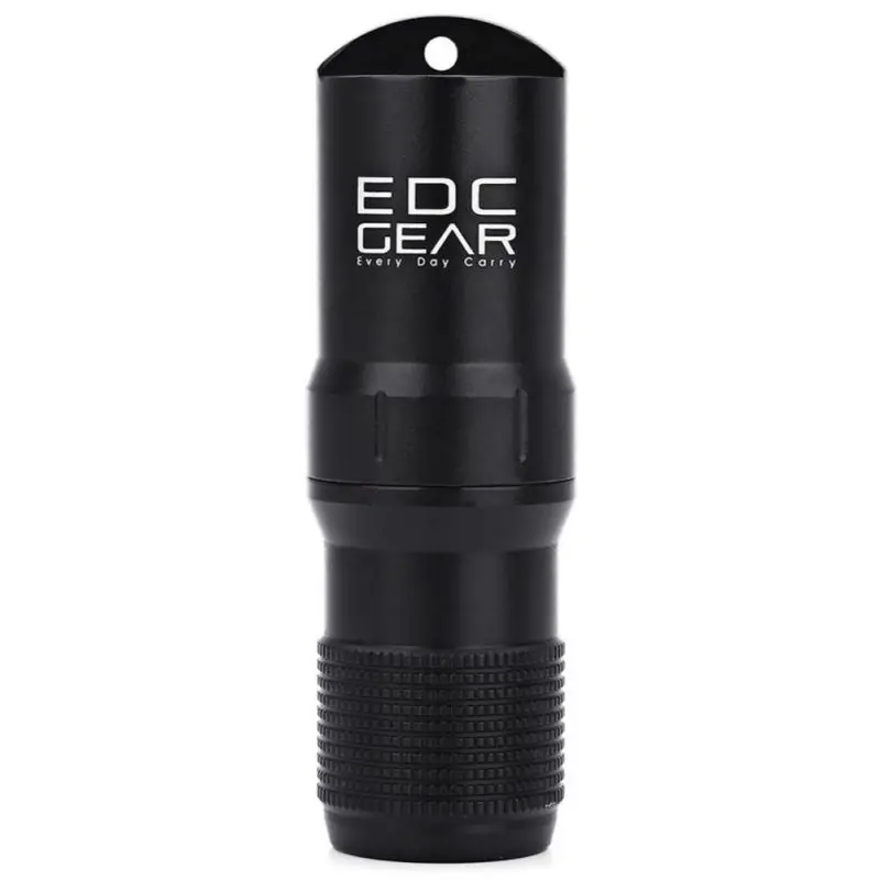 أداة نجاة حاوية تخزين مقاومة للماء من الألومنيوم المحمولة للمغامرات الخارجية والتخييم في حالات الطوارئ والمشي لمسافات طويلة #4