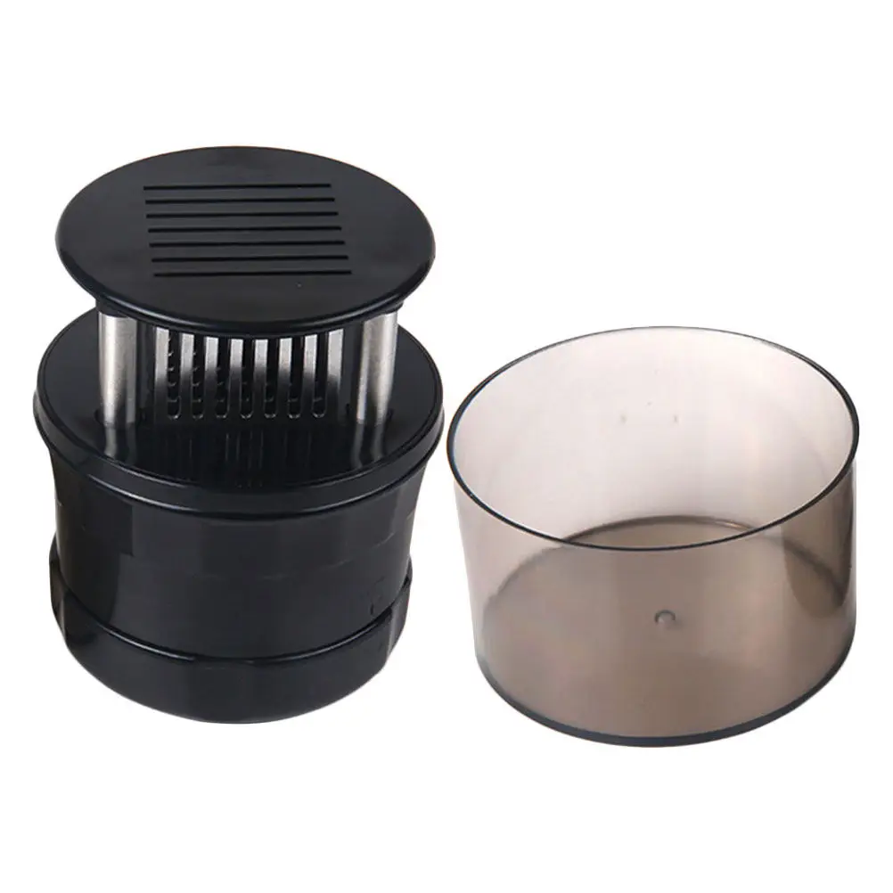 Stainless Steel Needle Meat Tenderizer with Dust-Proof Cover Ergonomic Handle Premium Kitchen Steak Tenderizing Tool for Beef
