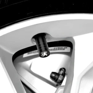 Metallrad -Reifenventil, Luftstammdeckelabdeckungen, Autostil für Peugeot 206, 207, 208, 306, 307, 308, 508, 106, 107, 108, 2008, 3008, 5008, Pces 4 12 Hauptverkaufauto Peugeot 5008 - №12