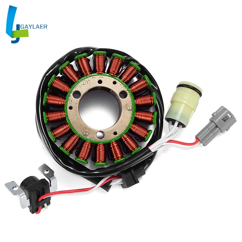 

Motorcycle Generator Stator Coil for Yamaha YFM125G Grizzly 125 2004-2013 YFM125GH Grizzly 125 Hunter 2005-2008 1C5-81410-0