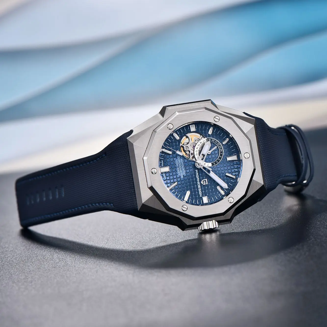 2024 neue Pagani Design automatische Uhr für Männer mechanische Armbanduhr nh39a movt Edelstahl Saphirglas wasserdichte Uhr