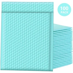 100 pçs bolha buffer anti-queda balão de proteção à prova dwaterproof água preto plástico pe embalagem saco correio pacote envelope poli mailer