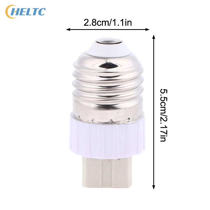 

1/6 шт. 265 В E27 в G9 конвертер лампы адаптер держателя лампы конвертер белый конвертер винтовая головка цоколь лампы удлинитель