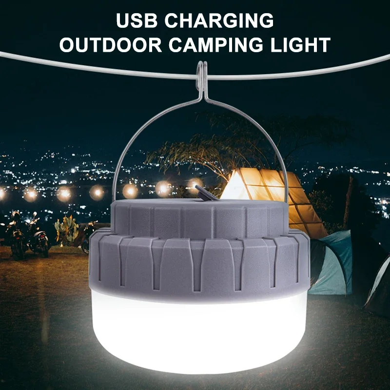 

Portable Lighting Lanterns Outdoor Camping Lamp LED Ball Bubble Night Market Light USB Power Bank Charging Light Emergency Lamps