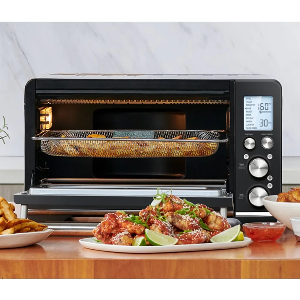 Smart Air Fryer Oven, Convection Countertop Oven, Air Fryer Toaster Oven Combo, Black Truffle