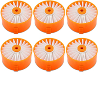 BSV2020 Filter Compatible For Black+Decker BSV2020G And BSV2020P Powerseries Extreme Cordless Stick Vacuum, 6 Pack