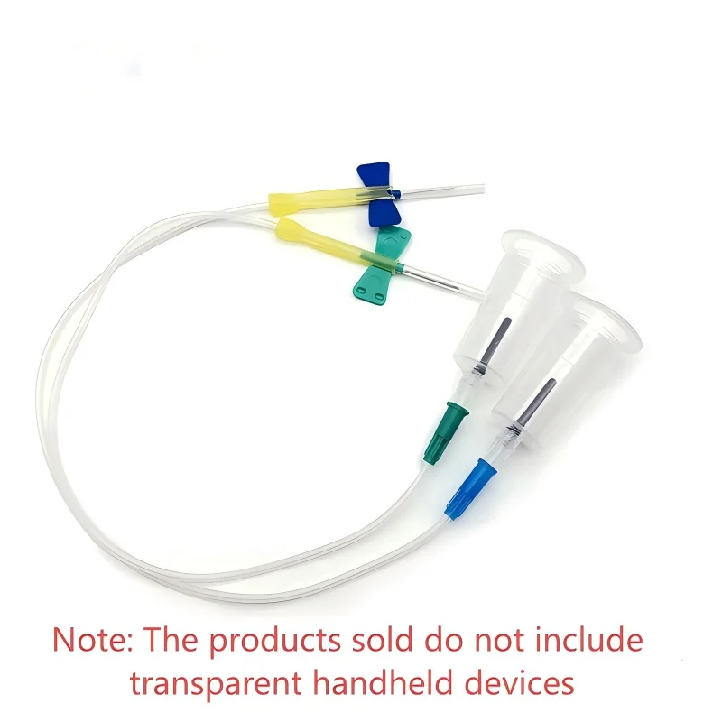 

100pcs/lot Disposable Butterfly Blood Collection Needle double wing type Blood Collection Needle Pet Care Room Cat Dogs Animal