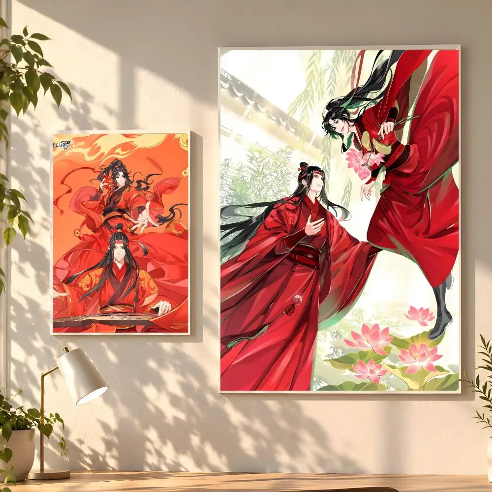 Chinese Anima Mo Dao Zu Shi Poster Creative Room Art For Dorm Bedroom Study Apartment Home Gift