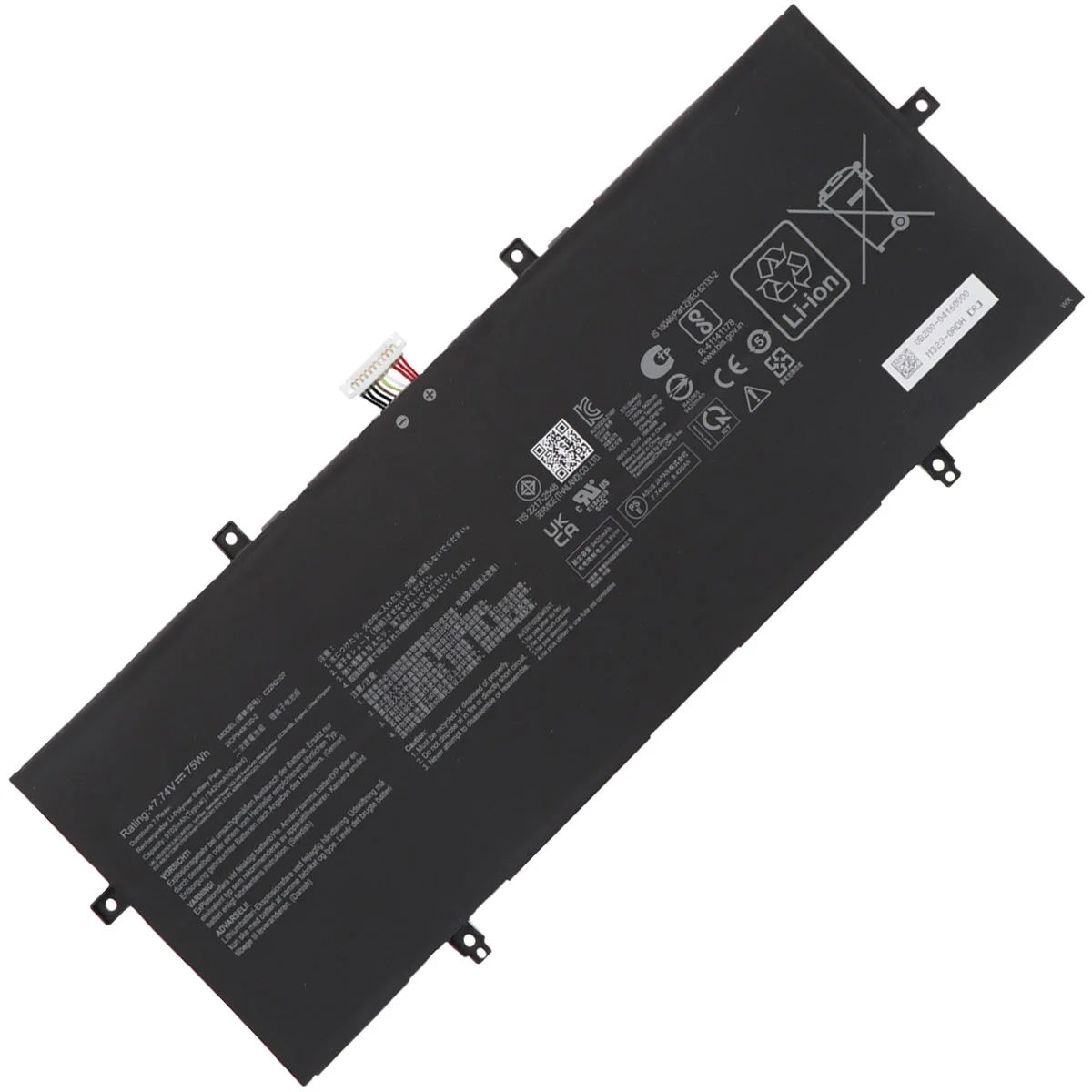 C22N2107 Laptop Battery For ASUS ZenBook 14 OLED UM3402DA BX3402ZA Q409ZA UM3402YA UX3402ZA 7.74V 75Wh