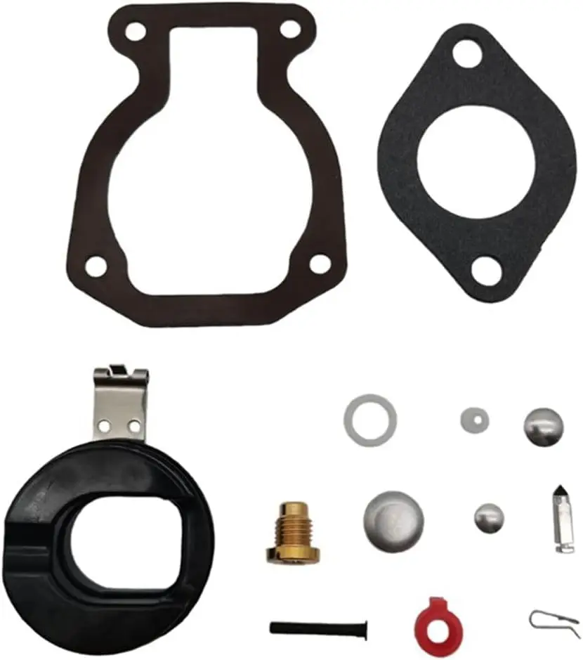 For Carburetor Carb Repair Rebuild Kit w/Float for Johnson Evinrude 4-15 hp 398453 398452 391305 439072 391937 1968 1974 1975 19