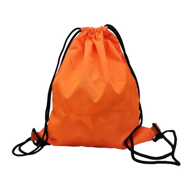 Custom Football Bag Printing Logo Basketball Soccer Training Storage Bags Volleyball Sports Drawstring Backpack Organizing Packs